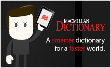 Macmillan Online Dictionary banner